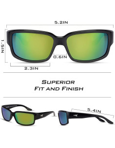 Gafas de sol polarizadas KastKing Skidaway para hombres y mujeres 2