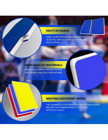 4 Tableros Requebrajables Pelreame para Artes Marciales