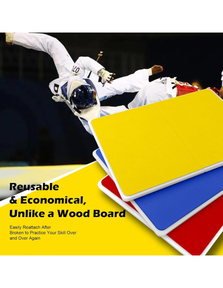4 Tableros Requebrajables Pelreame para Artes Marciales