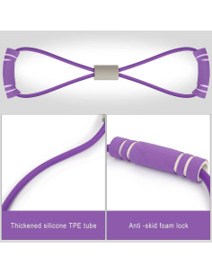 Banda de Resistencia FYY Figura 8 para Ejercicio y Yoga 2