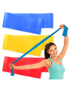 Kit de Bandas de Resistencia RMS - 3 Niveles para Ejercicio