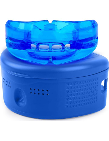 Protector Bucal Deportivo Doble Dick Being Azul Sin Hervir