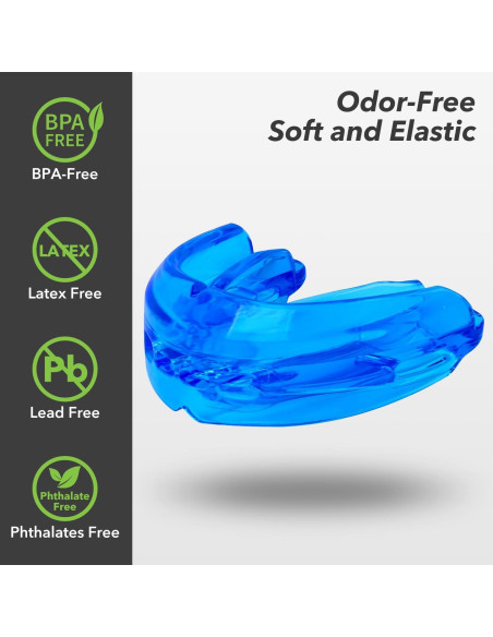 Protector Bucal Deportivo Doble Dick Being Azul Sin Hervir