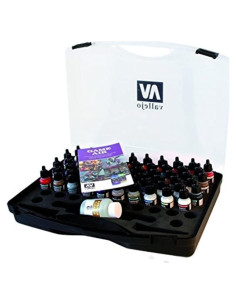 Estuche de Pinturas Acrílicas Vallejo Game Air 64 x 17 ml