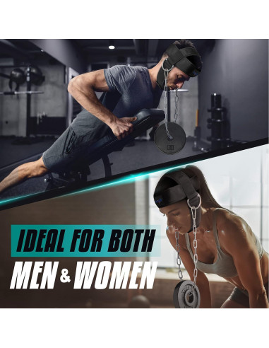 Arnés Ajustable para Cuello Yes4All - Soporte Acolchado Neopreno