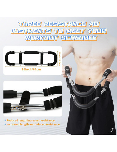 Entrenador de brazos Twister Furein 40-90 lbs Ajustable