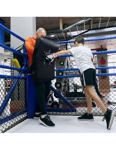 Escudo de Golpe Meister Armor XL para MMA y Boxeo - Negro