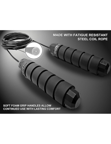 Cuerda de Saltar Ajustable Solo U - Fitness para Todos