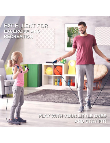 Cuerda de Saltar Ajustable Solo U - Fitness para Todos