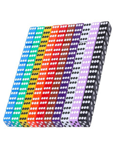 Conjunto de Dados de 6 Caras Blulu - 100 Piezas Coloridas 16 mm
