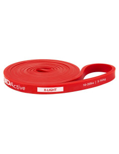 Banda de Resistencia 3DActive Rojo 10-35 Libras para Dominadas