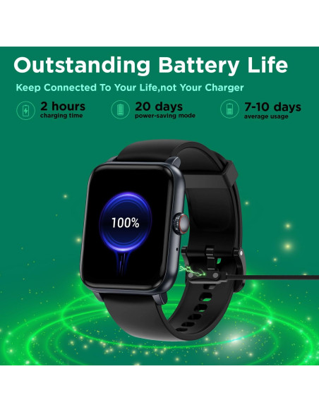Reloj Inteligente BENIO GT 1 con Monitoreo de Salud y 100 Modos