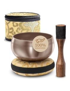 Juego de Cuencos Tibetanos Silent Mind - Meditación y Sonido