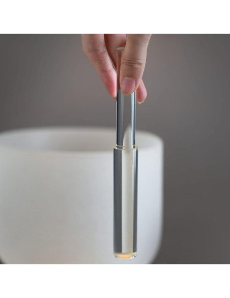 Martillo de Canto de Cuarzo TOPFUND 20.32 cm Silicona Dureza Media