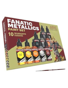 Set de Pintura Metálica The Army Painter Warpaints 10x18ml