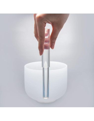 Martillo de Canto de Cuarzo TOPFUND 20.32 cm Silicona Dureza Media