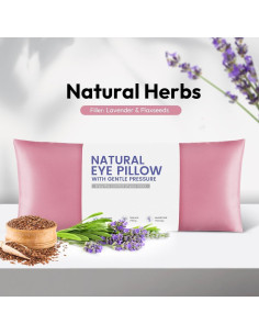 Almohadilla para Ojos de Lavanda MEISENHOME - Calentada y Aromaterapia 2