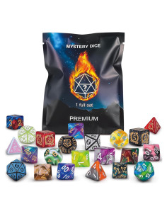 QMAY Dados Poliedricos Misteriosos - 1 Bolsa Aleatoria D&D