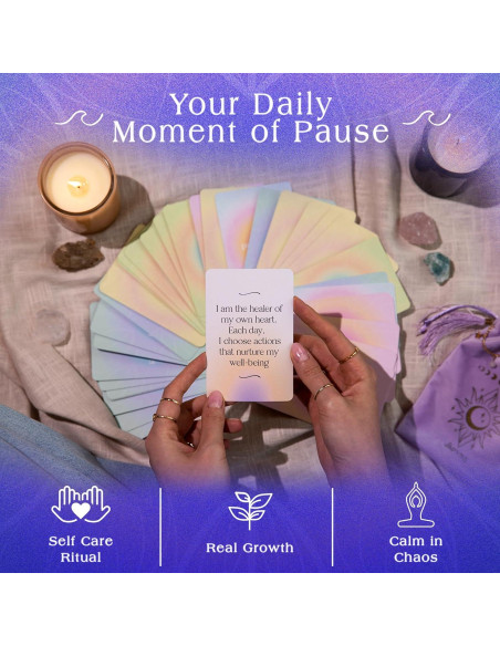 52 Tarjetas de Mindfulness Mouna Mind - Ejercicios de Terapia