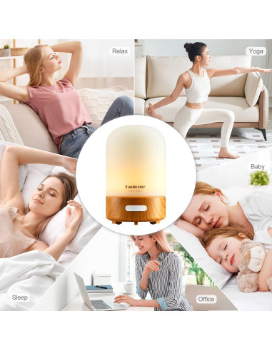 Difusor de Aceite Esencial Fashome HEA01 de Vidrio 100ml