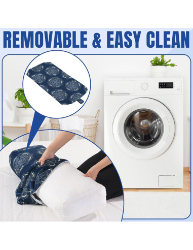 Almohada de Yoga Bolster MABOZOO 69.85x25.4x15.24 cm Terciopelo