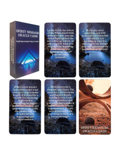 Baraja de Cartas Espirituales SOULGIST - 54 Mensajes Inspiradores