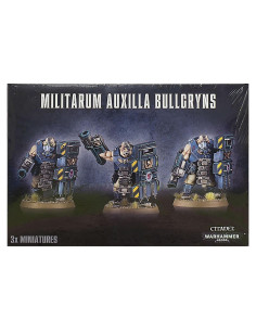 Miniaturas Militarum Auxilla Bullgryns Games Workshop 3x