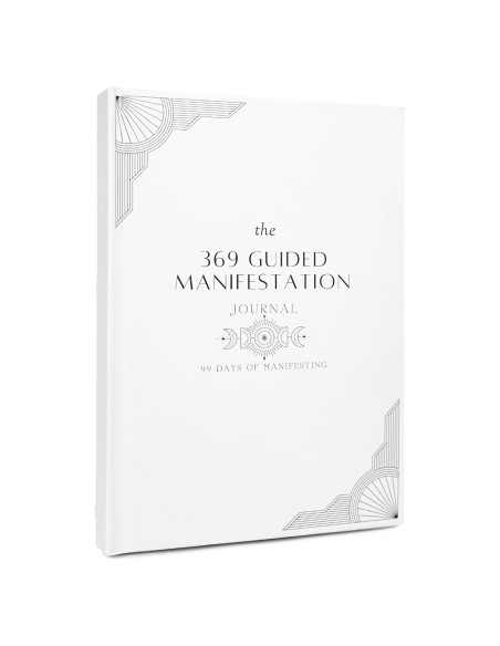 Diario de Manifestación Guiada 369 YOBRO A5 Blanco 99 Días