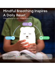 Palabra de Respiración InnoCity Ted - Luz de Meditación 13cm 2