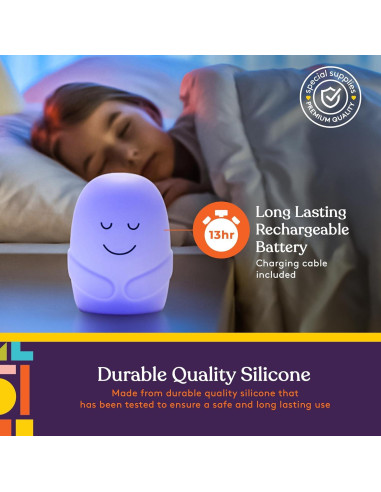 Luz Nocturna de Respiración Guiada Suministros Especiales 10.6cm