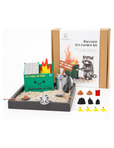 Mini Jardín Zen de Fuego de Basura Tian Zhun - Alivio Estrés
