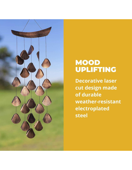 Carillones de Viento VP Home 78.7 cm Zen Brillante Exterior