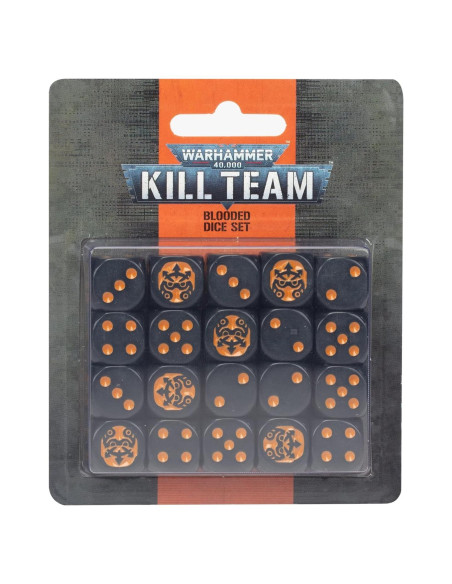 Dados Sangrientos Kill Team Games Workshop - 20 Piezas