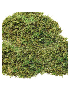 Musgo Falso Verde ZYAPA 540g para Manualidades y Decoración