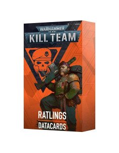 Cartas de Datos Ratlings Warhammer 40K Kill Team - 38 Piezas