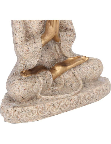Estatua de Buda AUNMAS 8cm Meditación Zen Artesanía Decorativa