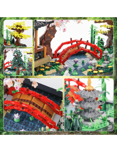 Set de Construcción Jardín Zen 2280 Piezas STMIGAIBLOCKS