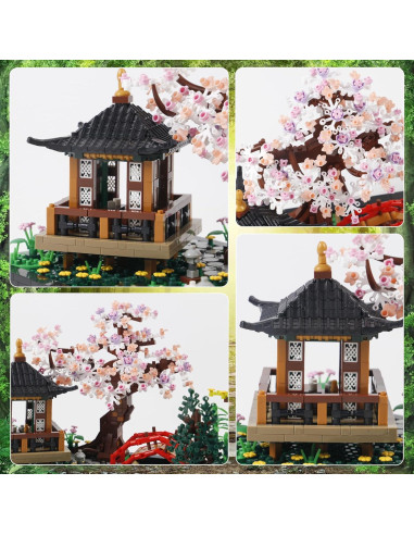 Set de Construcción Jardín Zen 2280 Piezas STMIGAIBLOCKS