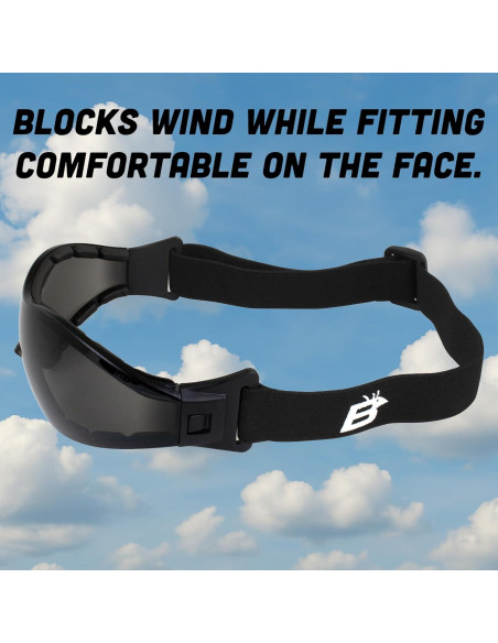 Gafas de Seguridad Birdz Eyewear Boogie con Lentes Antiempañantes Gafas de Seguridad Birdz Eyewear Boogie con Lentes Antiempañantes