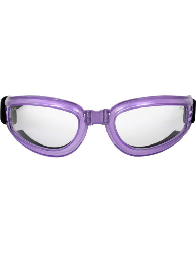 Gafas de Motocicleta Birdz Cardinal para Mujeres - 2 Pares Moradas