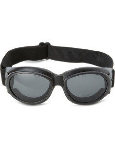 Gafas de Motocicleta Bobster Cruiser II - Marco Negro, 3 Lentes 2