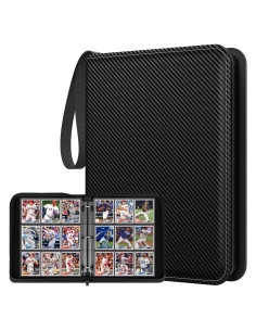 Carpeta Coleccionable LANFROM 720 Cartas Negra con Fundas