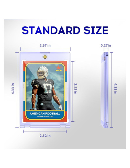 Soporte Magnético para Tarjetas 50 Pack Basthalan 35pt