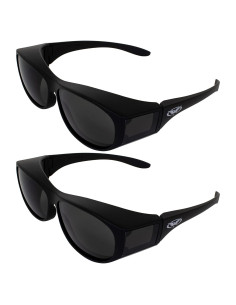 Gafas de Seguridad Escort Global Vision 2-Pack Lentes Ahumados