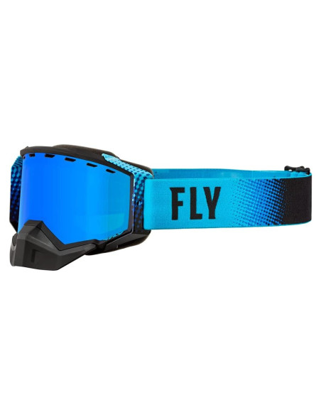 Gafas de Nieve Fly Racing Zone Negro/Azul con Lente Ámbar