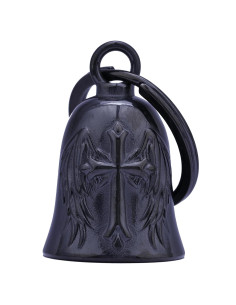 Campana de Ángel para Motociclistas CYZBTBl - 3D Negra