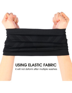 Gaiter de Cuello Invierno Unisex Negro - Máscara Balaclava 2