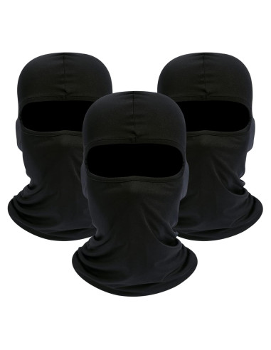Balaclava Sunland 3 Paquetes para Motocicleta y Ciclismo