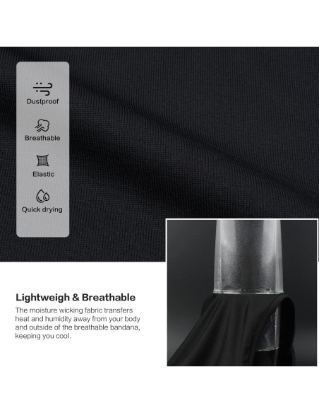 Balaclava Sunland 3 Paquetes para Motocicleta y Ciclismo