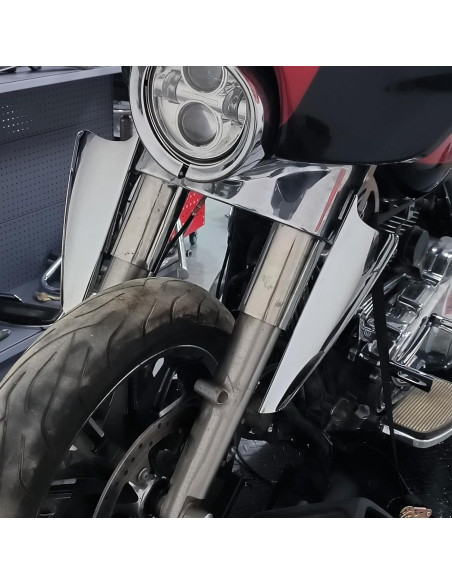 Deflectores de Viento HDBUBALUS para Harley 1995-2023 Cromo